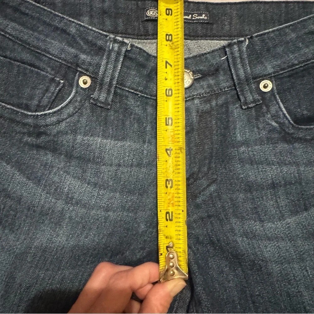 UGS Underground Soul Y2K Low Rise Jeans Women’s Size 5 Dark Wash Straight Leg